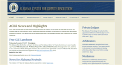 Desktop Screenshot of alabamaadr.org